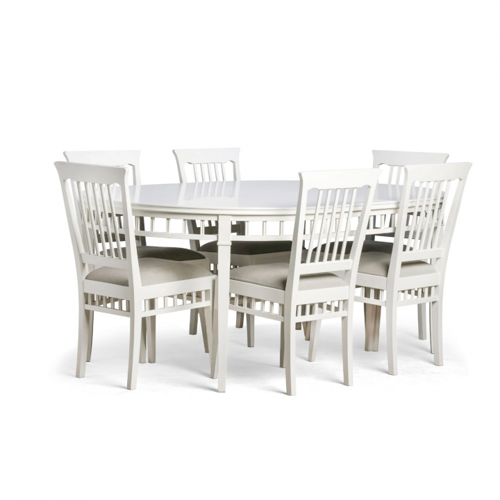 Matgrupp Elin 6 stolar i gruppen Sekelskiftesmöbler / Matgrupper hos Carlshaga Design AB (15-102)