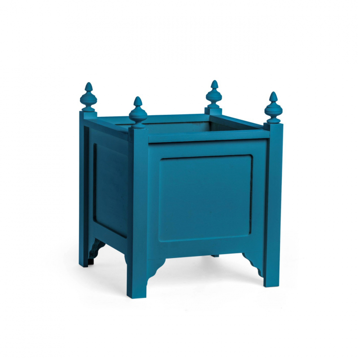 BLOMLÅDA HEDVIG ALLMOGEBLÅ i gruppen GAMMALDAGS TRÄDGÅRDSMÖBLER / BLOMLÅDOR I SEKELSKIFTESSTIL hos Carlshaga Design AB (50-675-50)