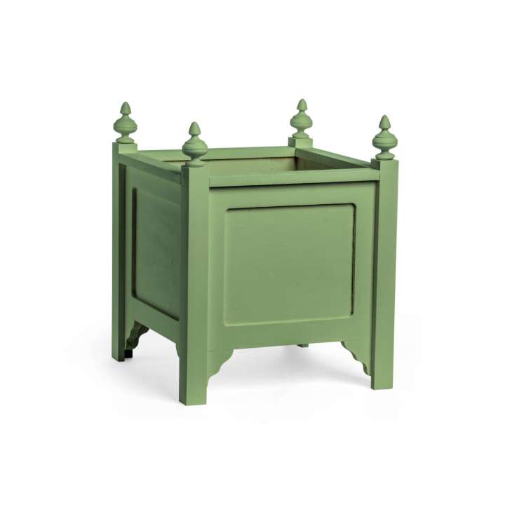 BLOMLÅDA HEDVIG LINBLOMSGRÖN i gruppen GAMMALDAGS TRÄDGÅRDSMÖBLER / BLOMLÅDOR I SEKELSKIFTESSTIL hos Carlshaga Design AB (50-675-60)