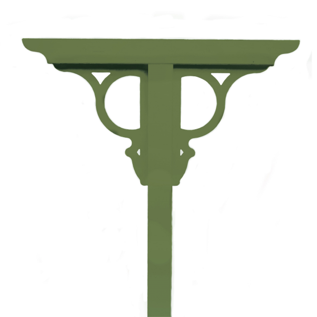 TORKSTÄLLNING MATHILDA GRÖN MED SNICKARGLÄDJE  CARLSHAGA INKL. MARKFÄSTE