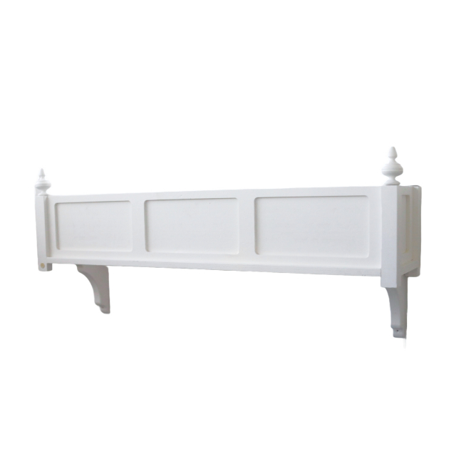 FÖNSTERLÅDA 100 CM RUTH VIT