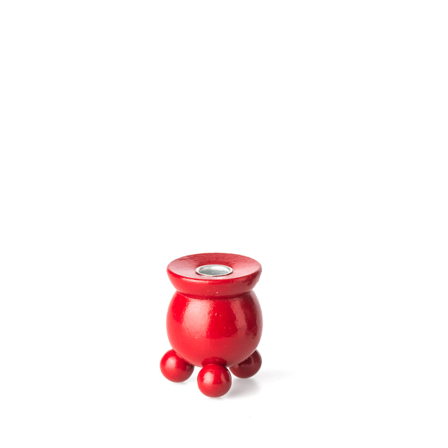 64GAMMALDAGS KULLJUSTAKE RÖD  5 cm