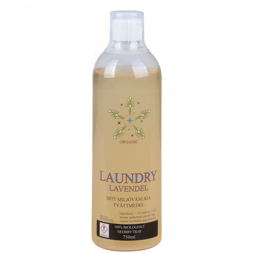 GRUNNE LAUNDRY, TVÄTTMEDEL LAVENDEL, 0,75 LITER