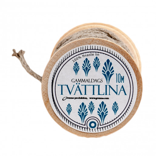 GRUNNE TVÄTTLINA AV LIN, 10 METER