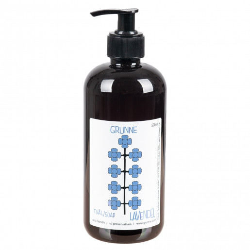 GRUNNE FLYTANDE TVÅL LAVENDEL 0,5 LITER