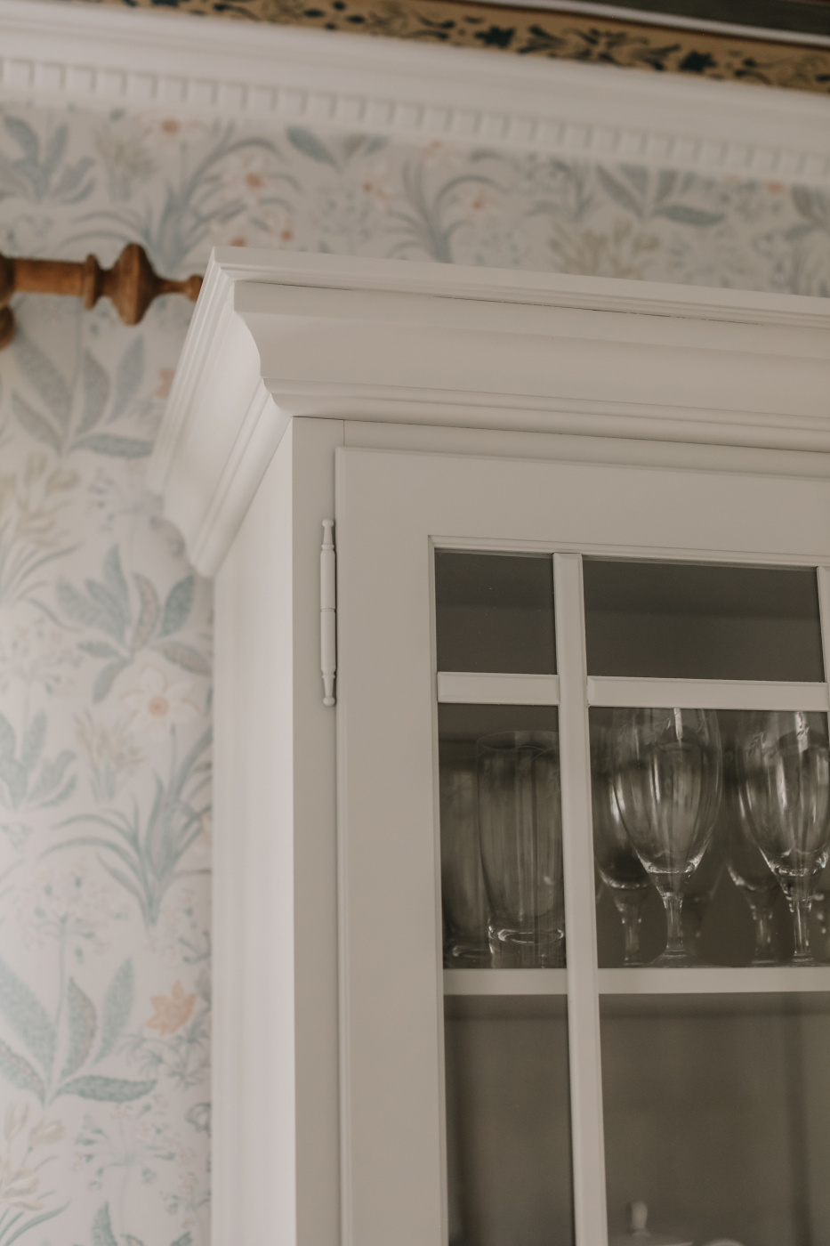 Vitrinskåp Selma vit