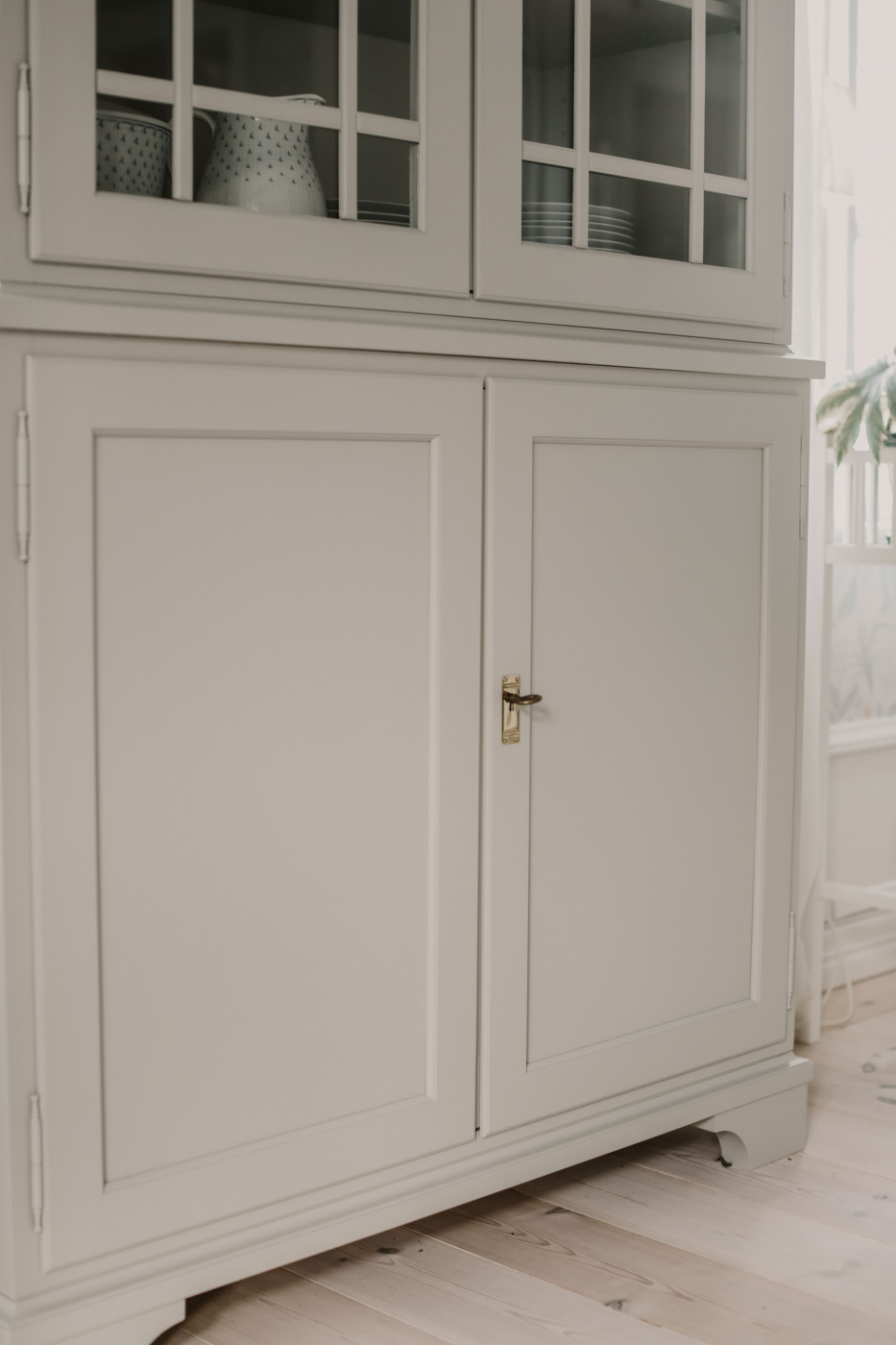 Vitrinskåp Selma vit