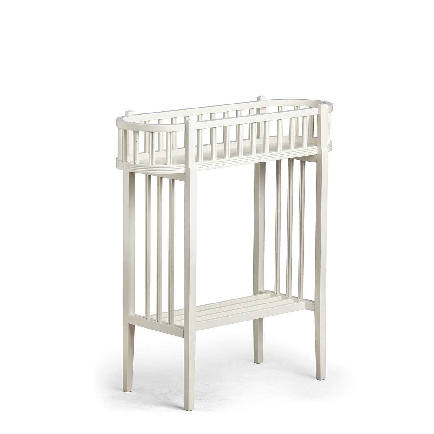 Blombord Ellen i vit Carl Larsson stil från Carlshaga 