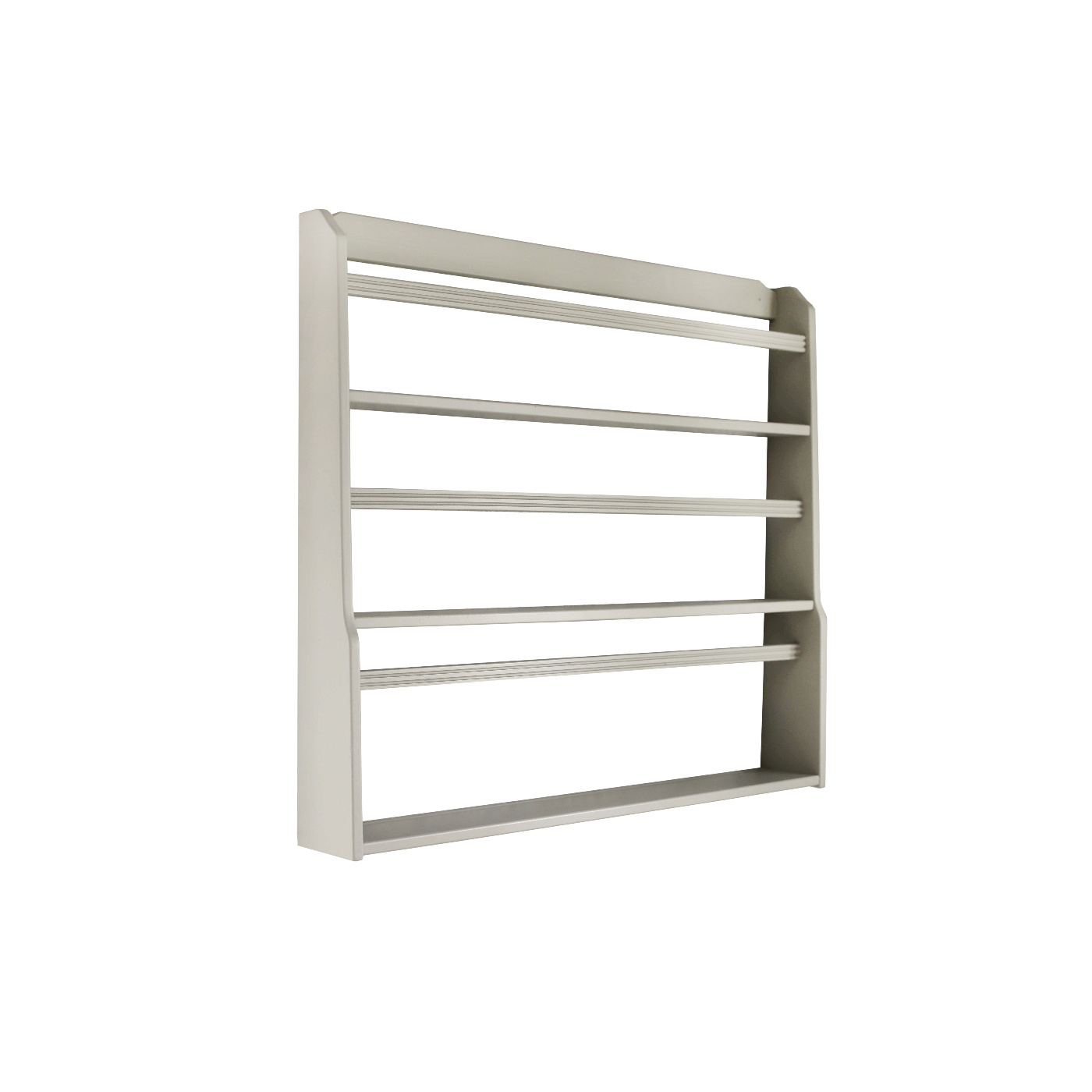 Tallrikshylla Alva grå