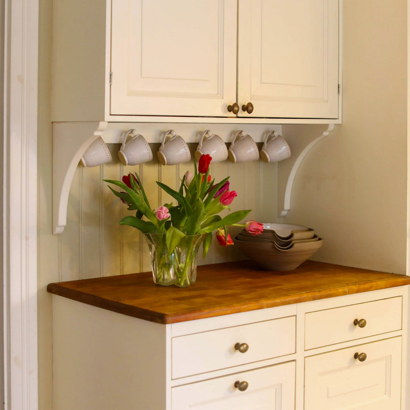 Köksskåps konsol Otto 100cm med knoppar