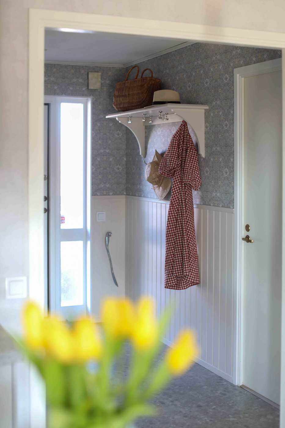 Hatthylla Valter 120 cm krom