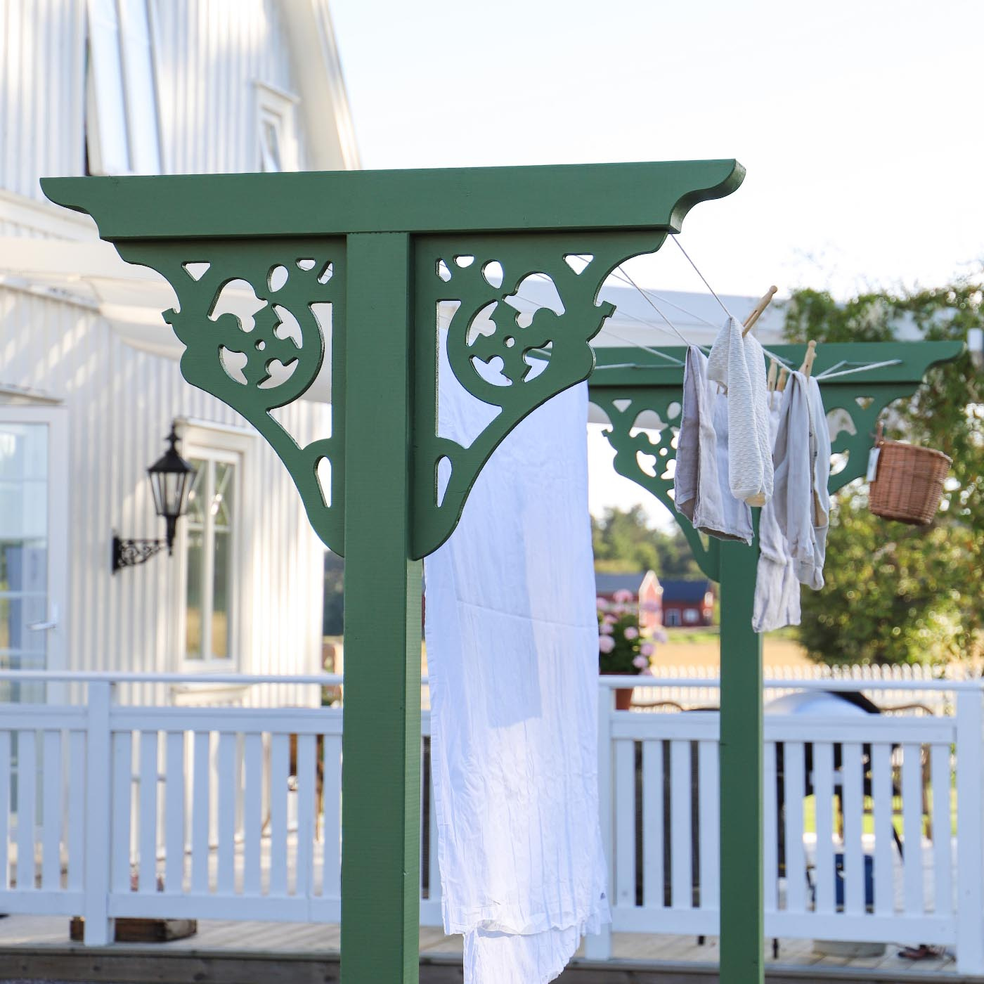 Torkställning Sekelskifteshus Carlshaga