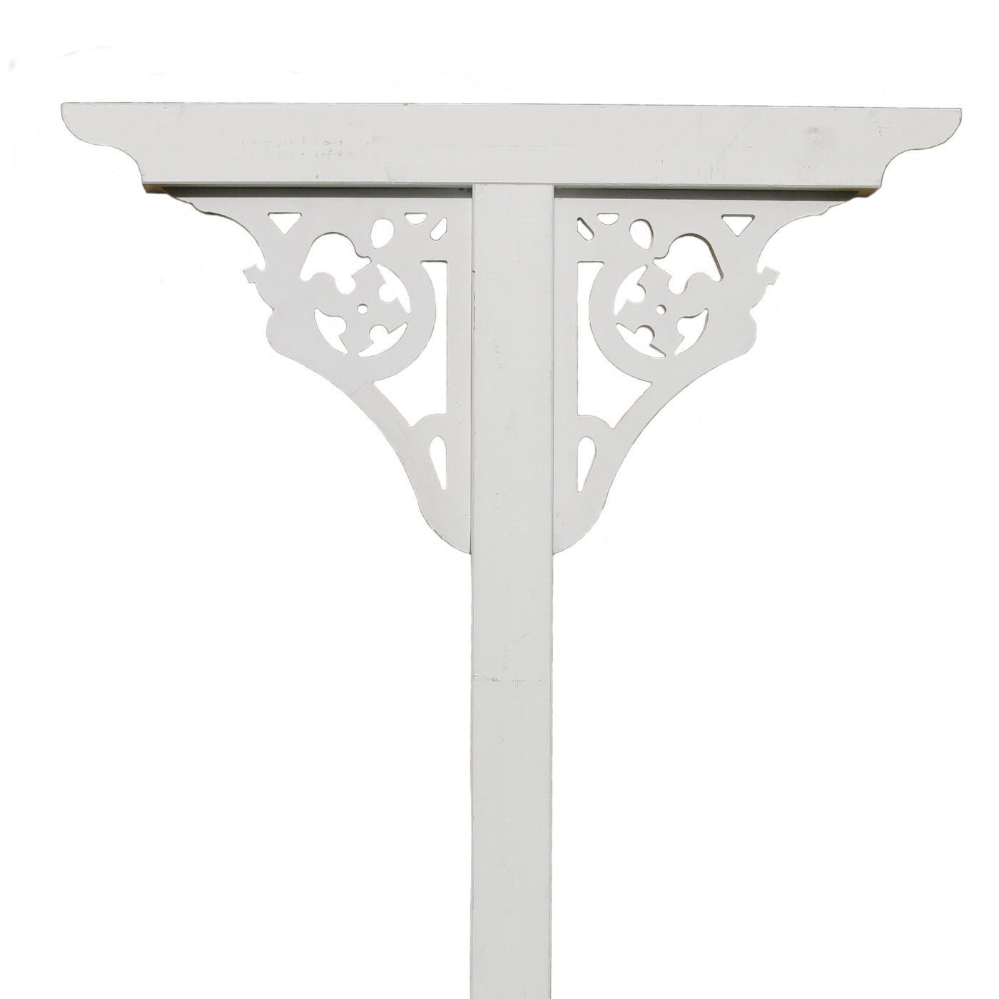 Torkställning Emma i vitt limträ med handmålad yta 