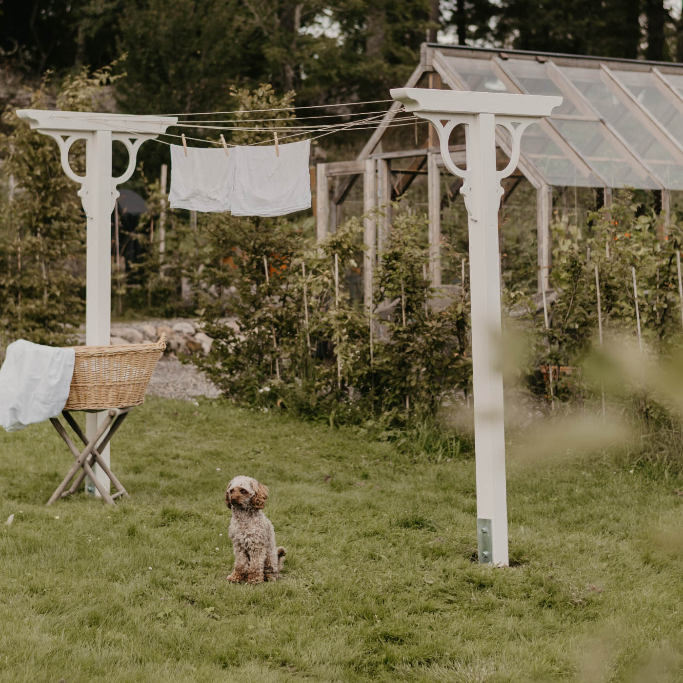 Torkställning Mathilda vit 
