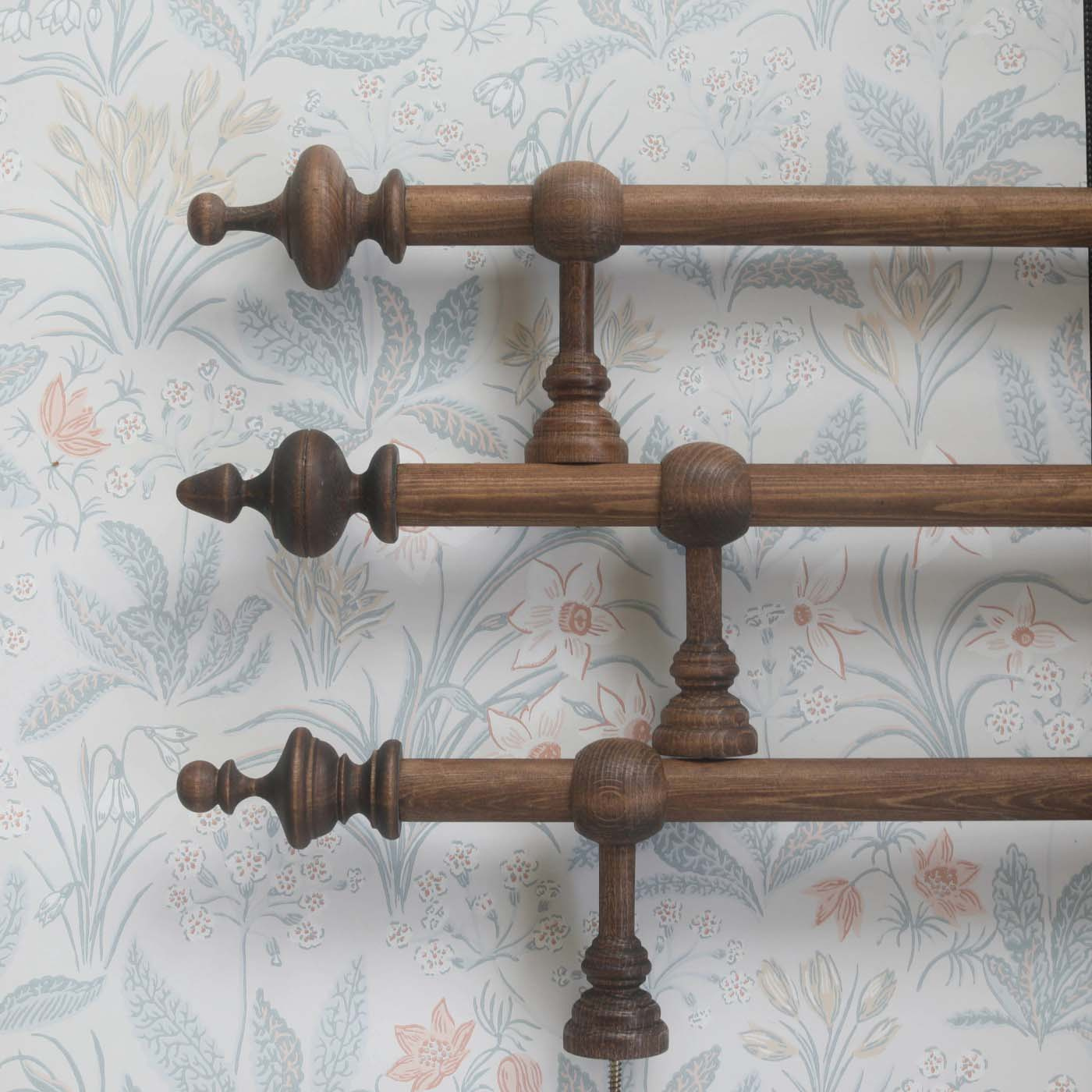 Gardinstång Edit brunbets 160 cm