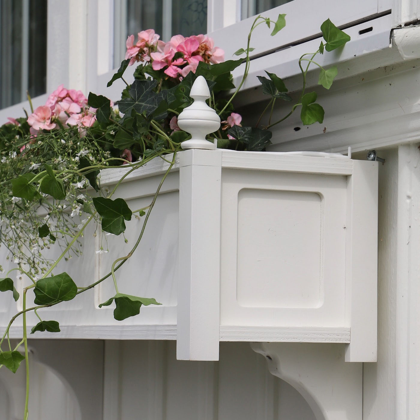 Fönsterlåda Ruth 100 cm vit