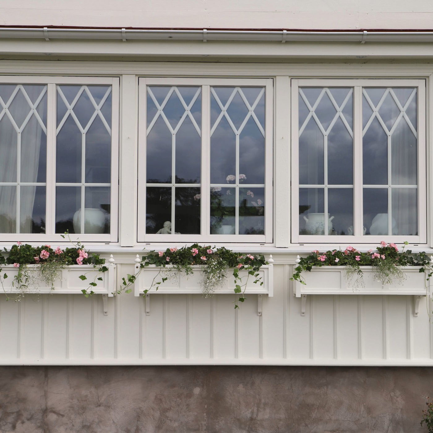 Fönsterlåda Ruth 100 cm vit