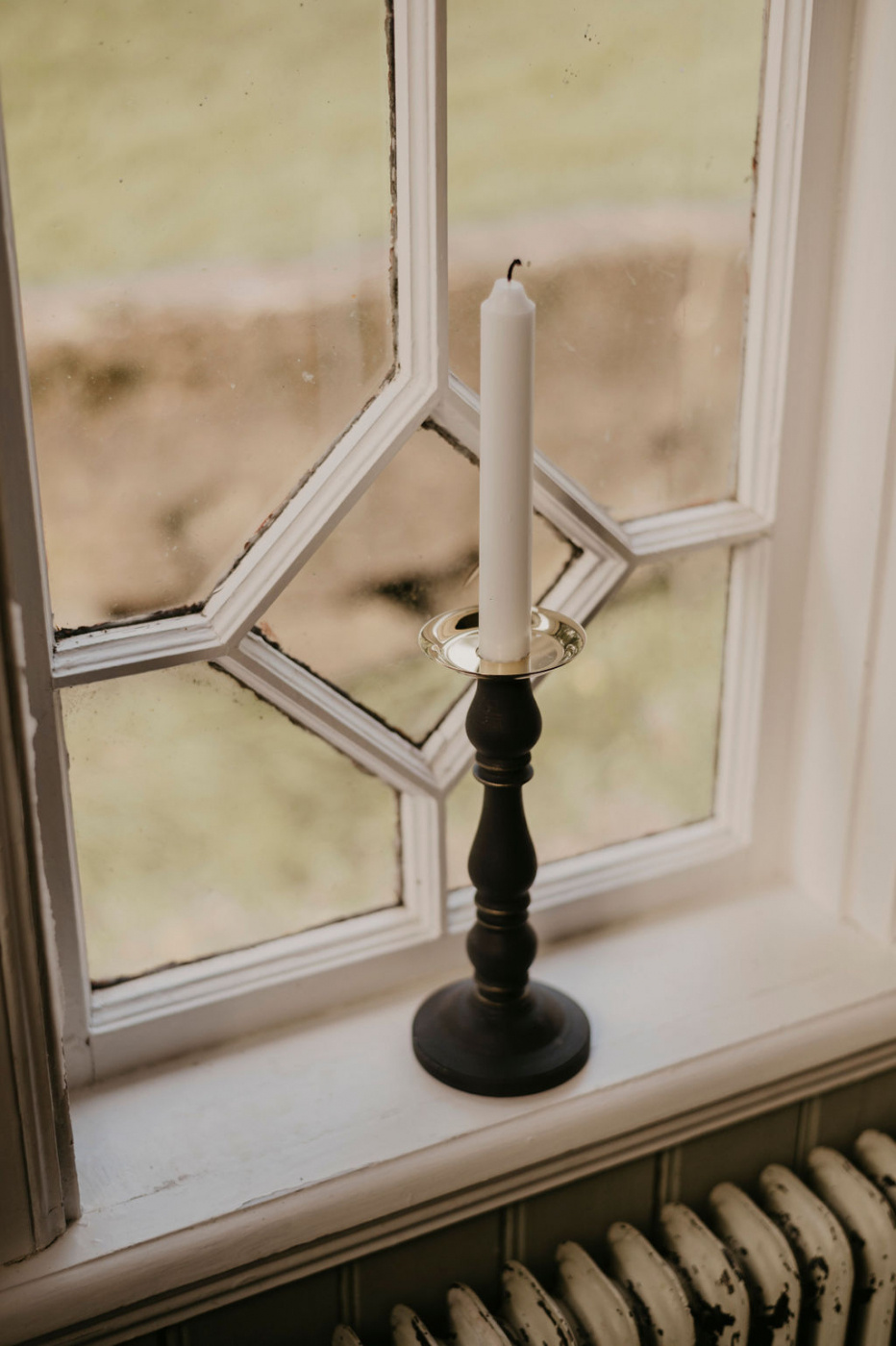 Ljusstake Lovisa svart