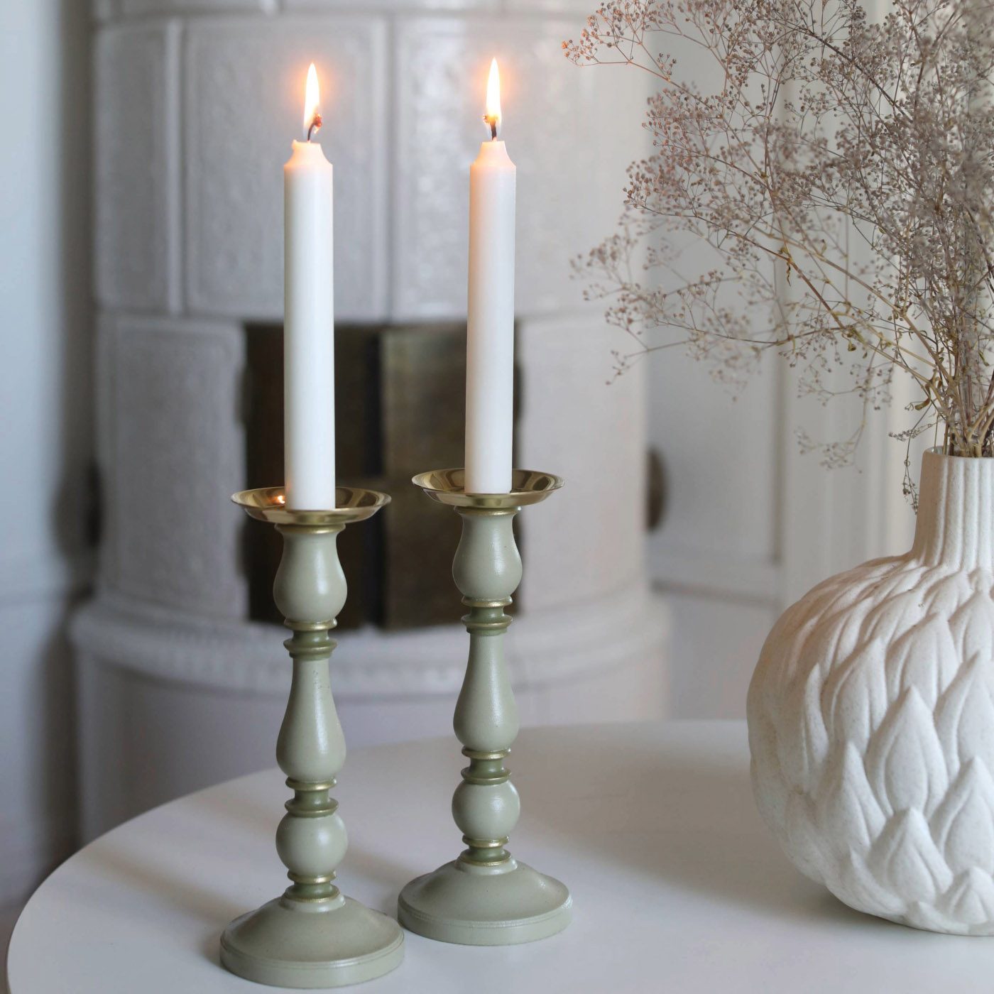 Ljusstake Lovisa jugendgrön