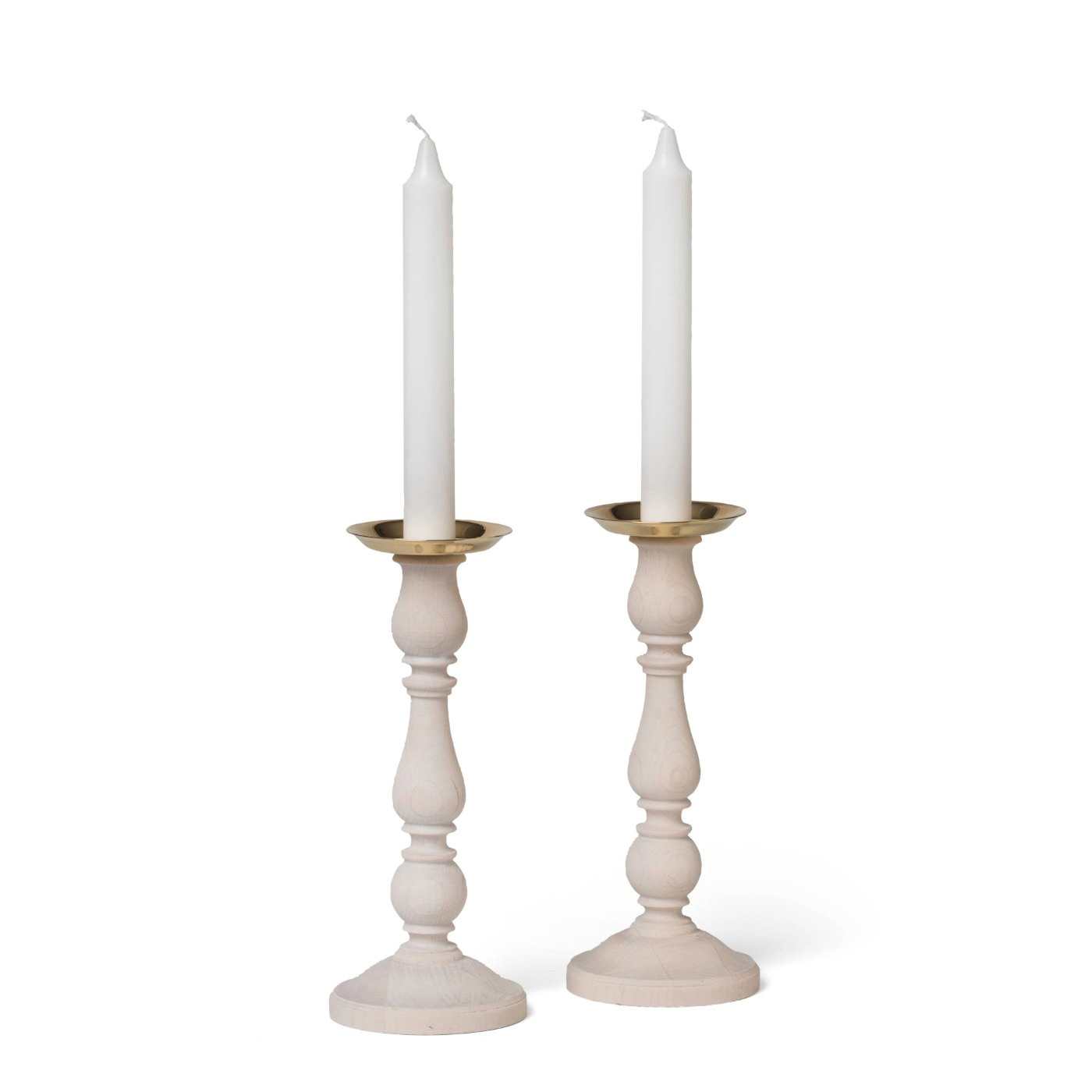 Ljusstake Lovisa dekorvax snö