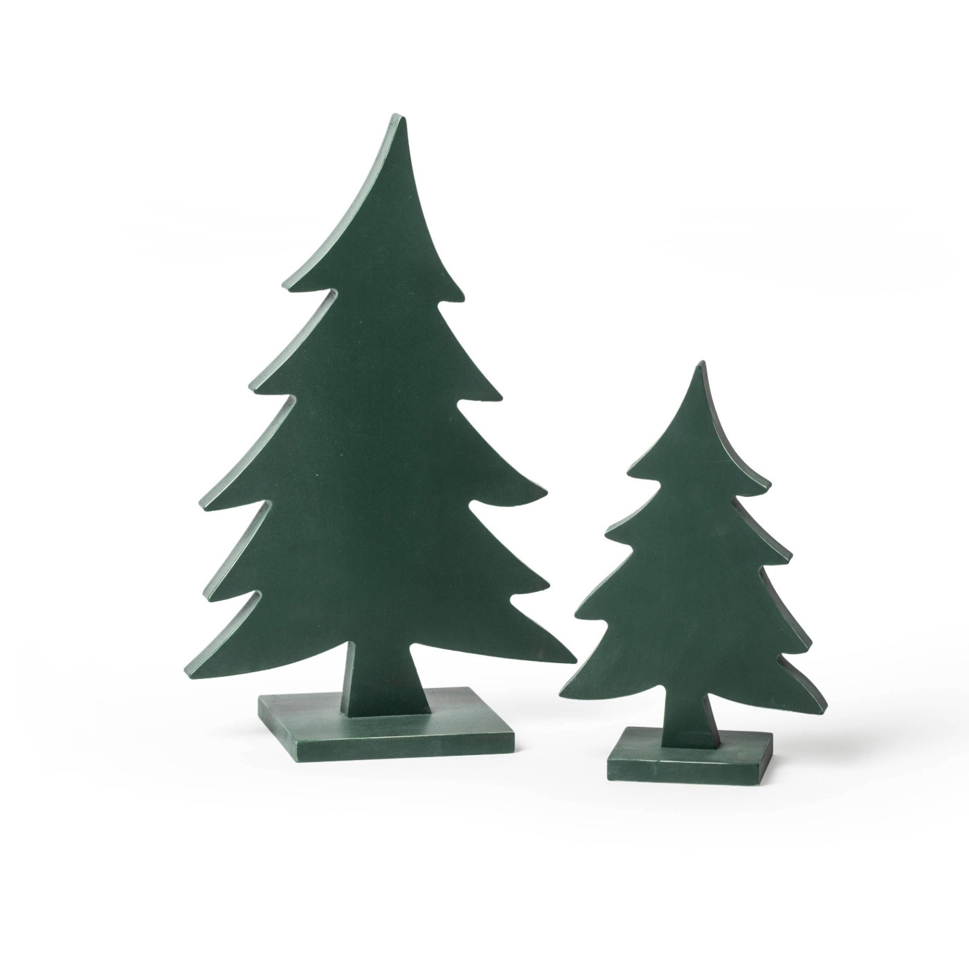 Gammaldags julgran grön stor