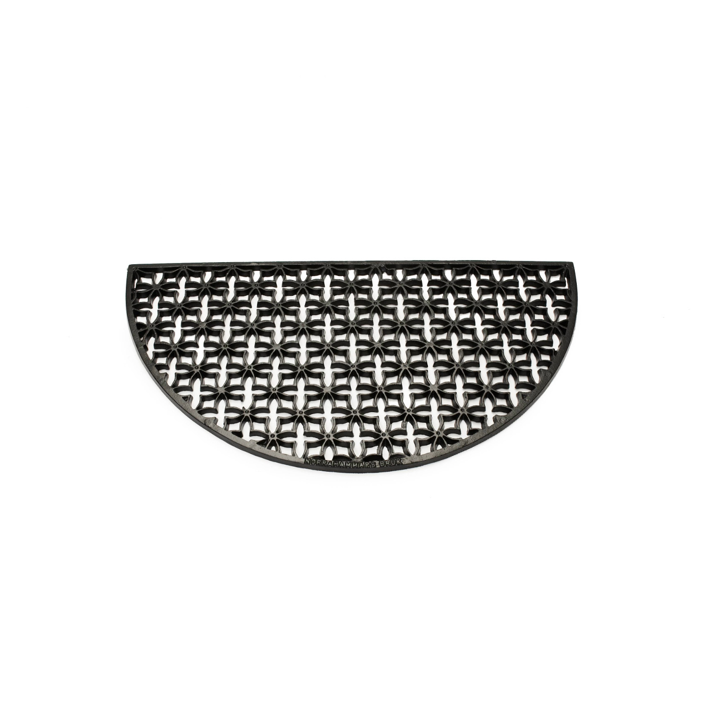 Fotskrapa gjutjärn halvrund