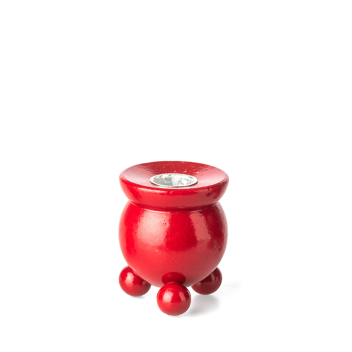 Kulljusstake i klassisk svensk sekelskiftesstil med rund form.  Kulljusstake – klassisk design från sekelskiftet.