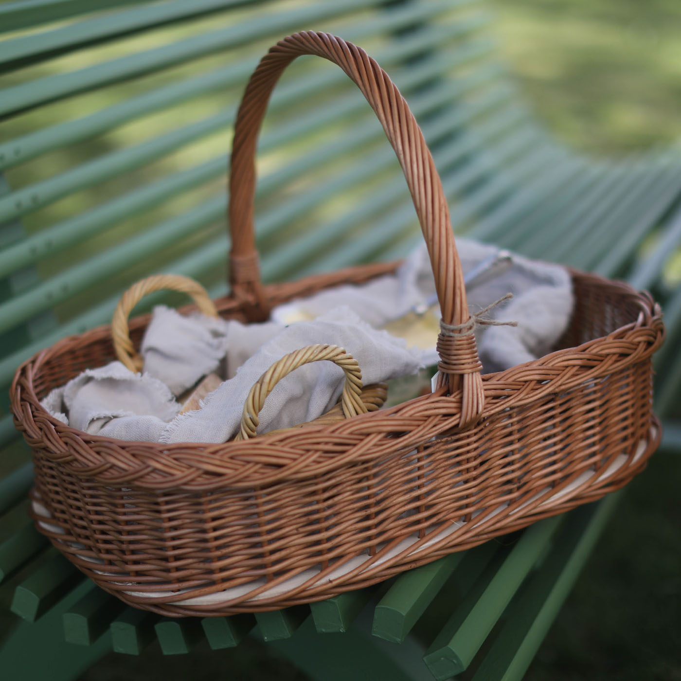 Brickkorg gammaldags i pil Carlshaga