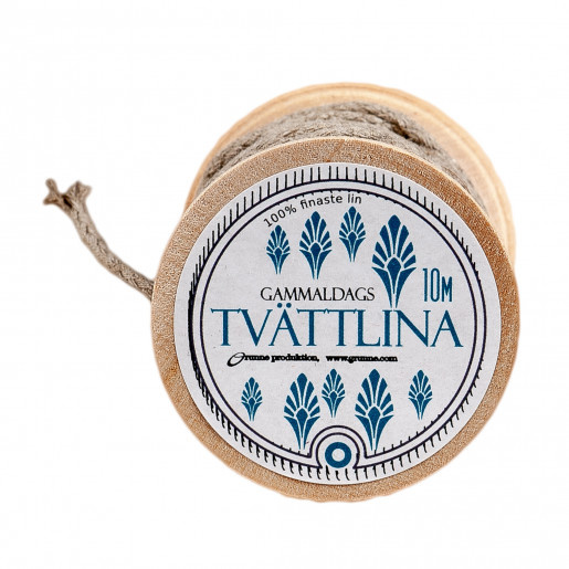 Tvättlina 10 meter lin