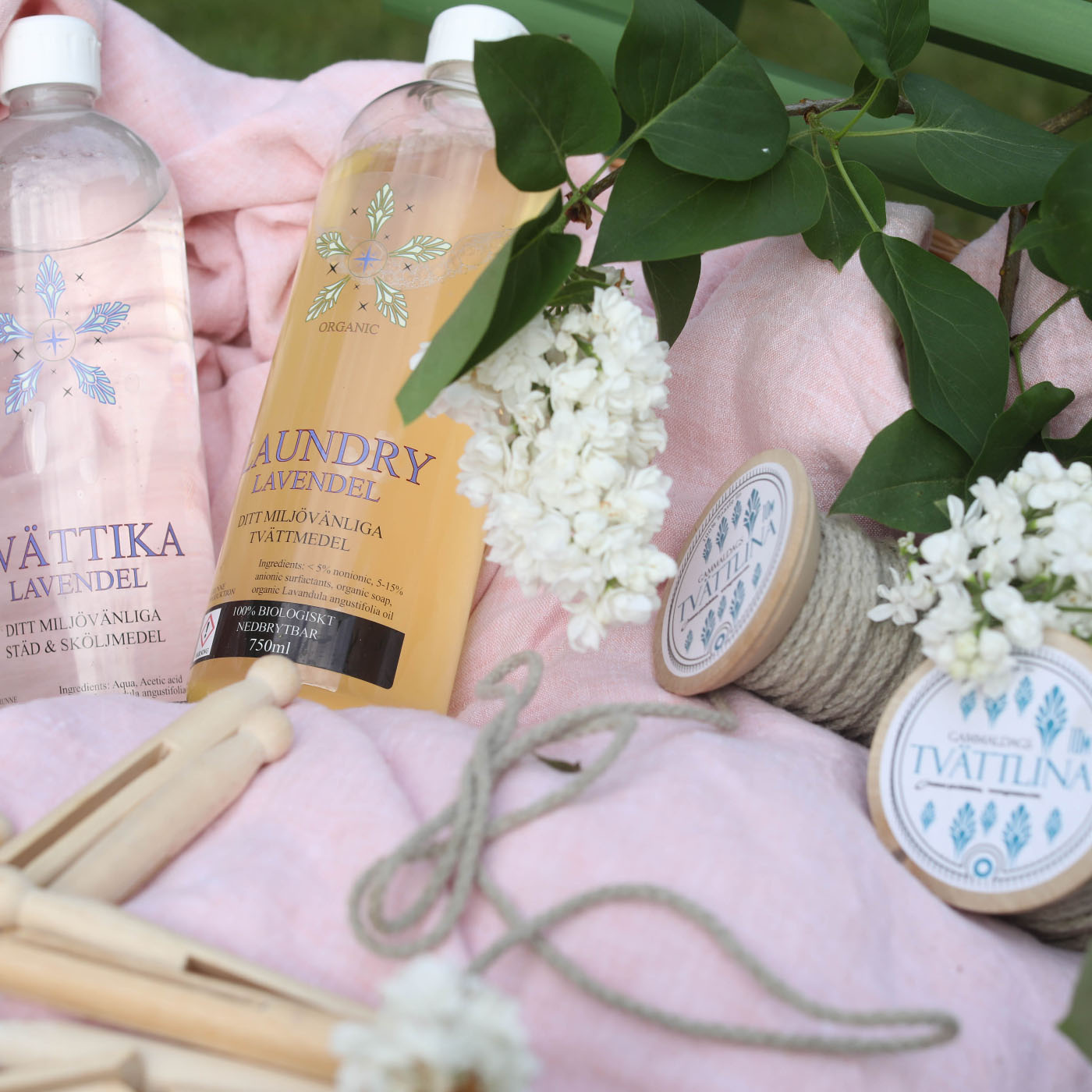 Gammaldags klädnypor 20 st