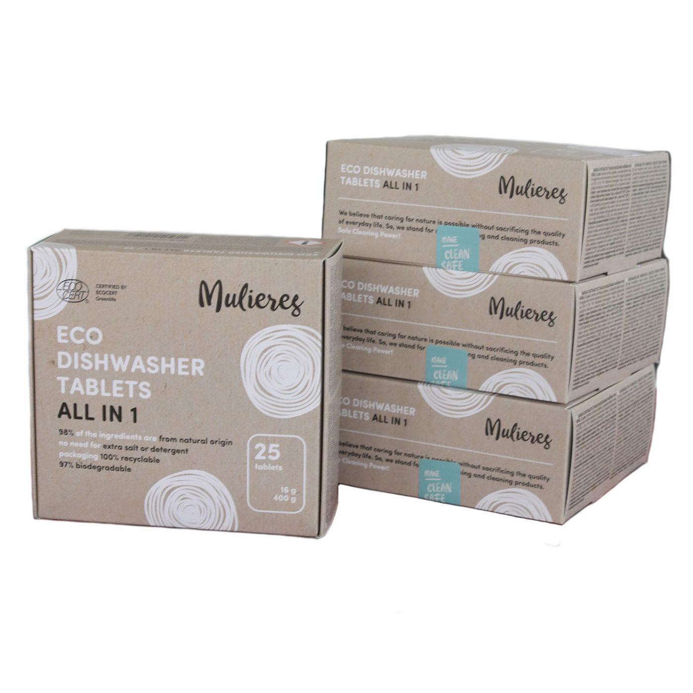 Mulieres maskindisktabletter 100 st – naturliga och ekologiska 